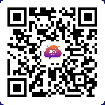 QR code to launch SKY on mobile